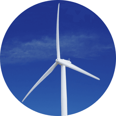 unify energy or wind turbin sky